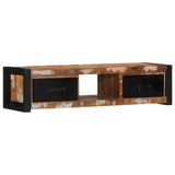 vidaXL Tv-meubel 100x30x25 cm massief gerecycled hout