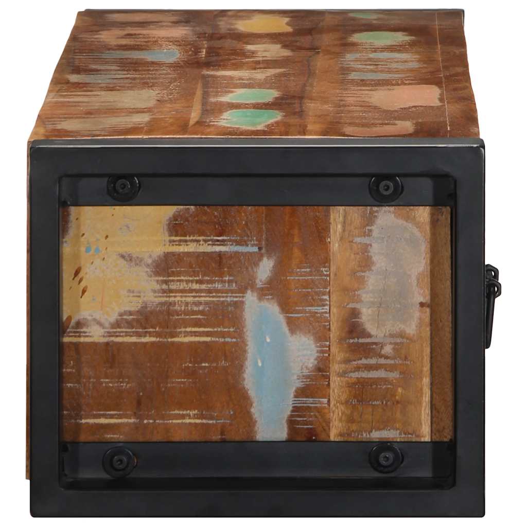vidaXL Tv-meubel 100x30x25 cm massief gerecycled hout