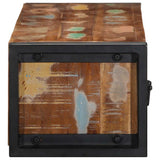 vidaXL Tv-meubel 100x30x25 cm massief gerecycled hout