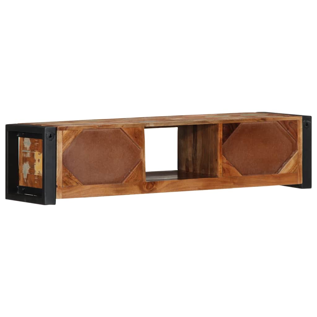 vidaXL Tv-meubel 100x30x25 cm massief gerecycled hout