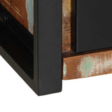 vidaXL Tv-meubel 100x30x25 cm massief gerecycled hout