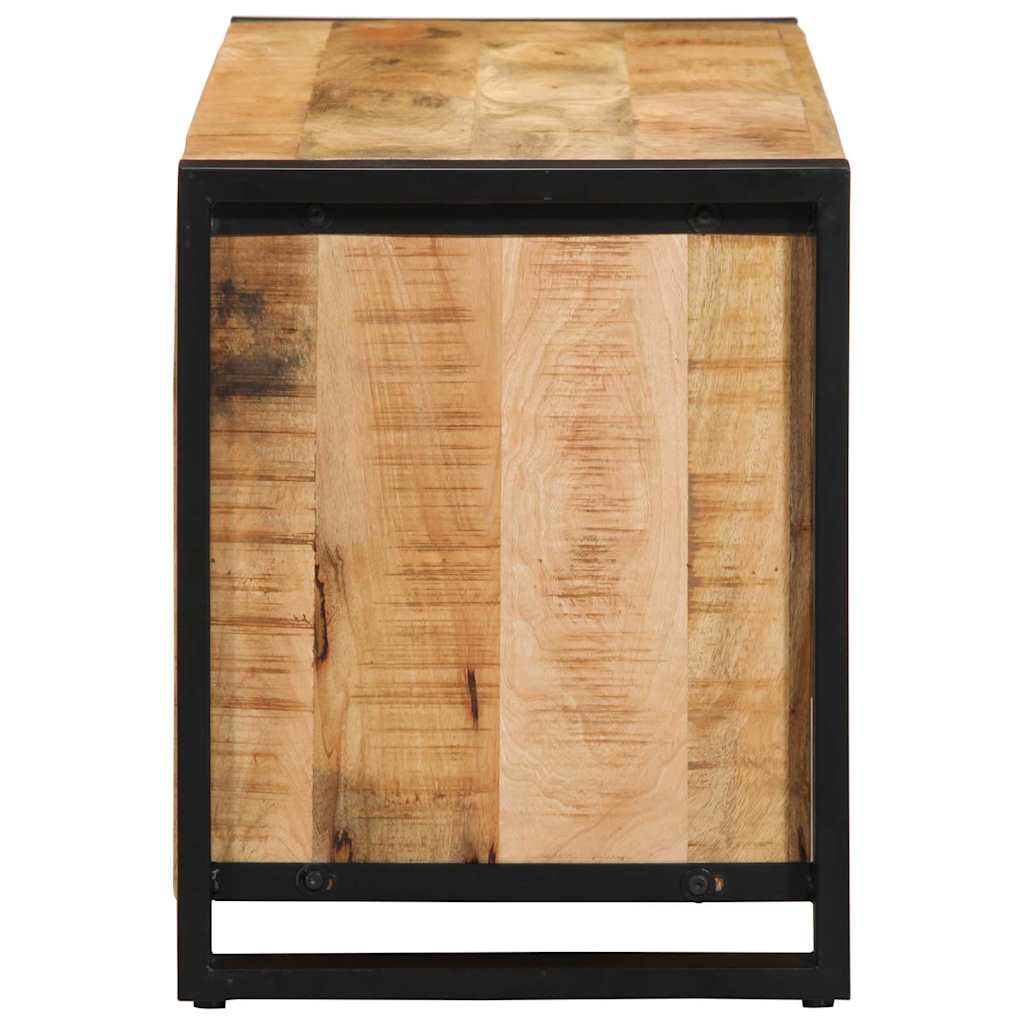 vidaXL Schoenenbank Bruin 100 x 40 x 50 cm Massief mangohout
