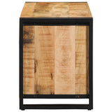 vidaXL Schoenenbank Bruin 100 x 40 x 50 cm Massief mangohout