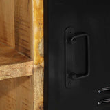vidaXL Schoenenbank Bruin 100 x 40 x 50 cm Massief mangohout