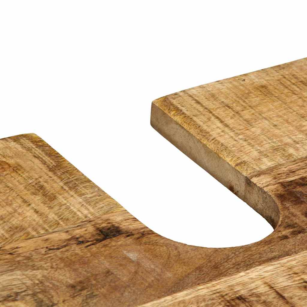 vidaXL Badkamerkast met plank Bruin 55 x 35 x 60 cm Massief Mango Hout