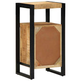 vidaXL Bathroom Cabinet with Shelf Brown 40 x 35 x 75 cm Solid Mango Wood