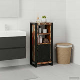 vidaXL Badkamerkast met plank Bruin 40 x 30 x 90 cm Massief Mango Hout