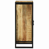 vidaXL Badkamerkast met plank Bruin 40 x 35 x 90 cm Massief Mango Hout