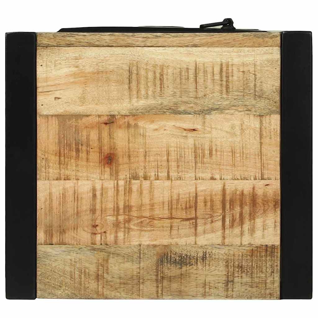 vidaXL Badkamerkast met plank Bruin 40 x 35 x 90 cm Massief Mango Hout