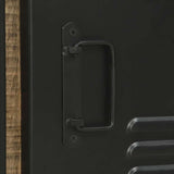 vidaXL Badkamerkast met plank Bruin 40 x 30 x 40 cm Massief Mango Hout