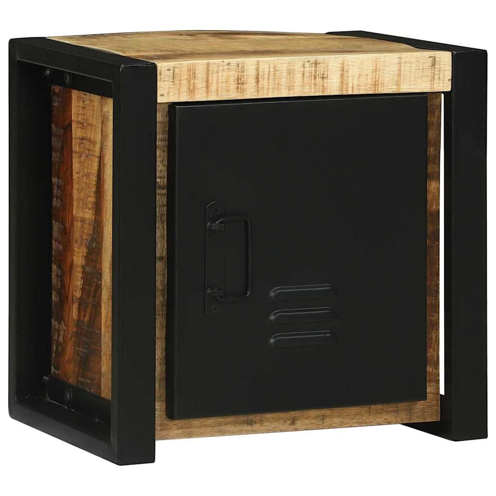 vidaXL Badkamerkast met plank Bruin 40 x 30 x 40 cm Massief Mango Hout