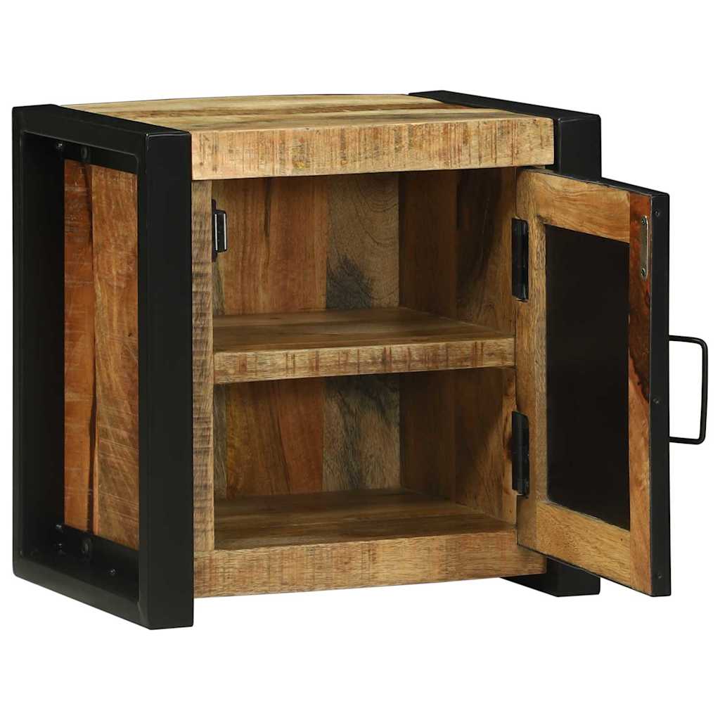 vidaXL Badkamerkast met plank Bruin 40 x 30 x 40 cm Massief Mango Hout