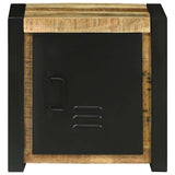 vidaXL Badkamerkast met plank Bruin 40 x 30 x 40 cm Massief Mango Hout