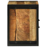 vidaXL Badkamerkast met plank Bruin 40 x 30 x 40 cm Massief Mango Hout