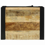 vidaXL Badkamerkast met plank Bruin 40 x 30 x 40 cm Massief Mango Hout