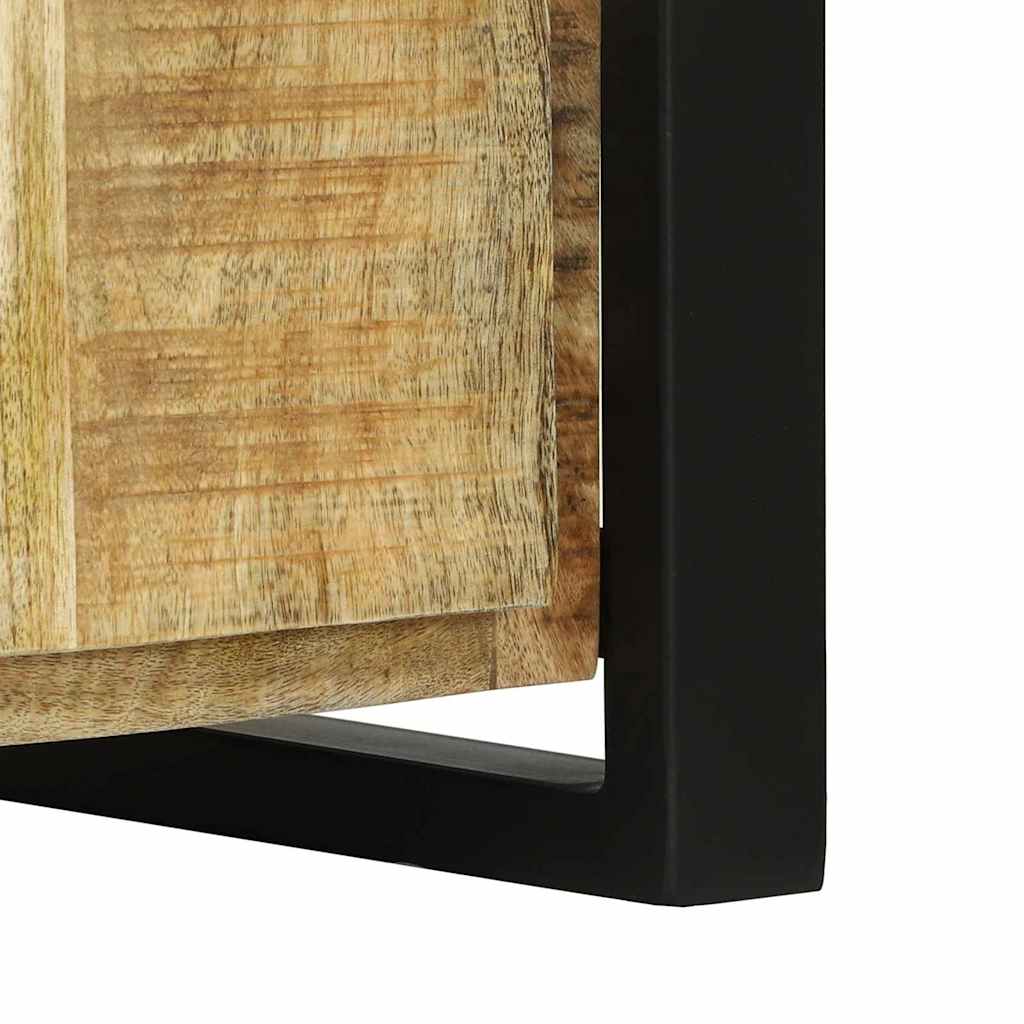 vidaXL Bank Kast Bruin 100 x 35 x 50 cm Massief mangohout