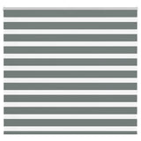 vidaXL Zebra rolgordijn 40x100 cm stofbreedte 35,9 cm donkergrijs