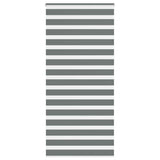 vidaXL Zebra rolgordijn 40x100 cm stofbreedte 35,9 cm donkergrijs