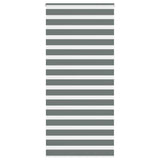 vidaXL Zebra rolgordijn 40x100 cm stofbreedte 35,9 cm donkergrijs