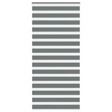 vidaXL Zebra rolgordijn 40x100 cm stofbreedte 35,9 cm donkergrijs