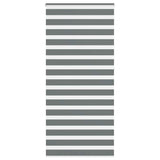 vidaXL Zebra rolgordijn 40x100 cm stofbreedte 35,9 cm donkergrijs