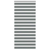 vidaXL Zebra rolgordijn 40x100 cm stofbreedte 35,9 cm donkergrijs