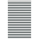 vidaXL Zebra rolgordijn 40x100 cm stofbreedte 35,9 cm donkergrijs