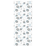 vidaXL Doucherolgordijn 60x240 cm stofbreedte 56 cm
