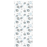 vidaXL Doucherolgordijn 60x240 cm stofbreedte 56 cm