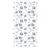vidaXL Doucherolgordijn 60x240 cm stofbreedte 56 cm