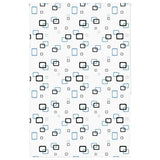vidaXL Doucherolgordijn 60x240 cm stofbreedte 56 cm