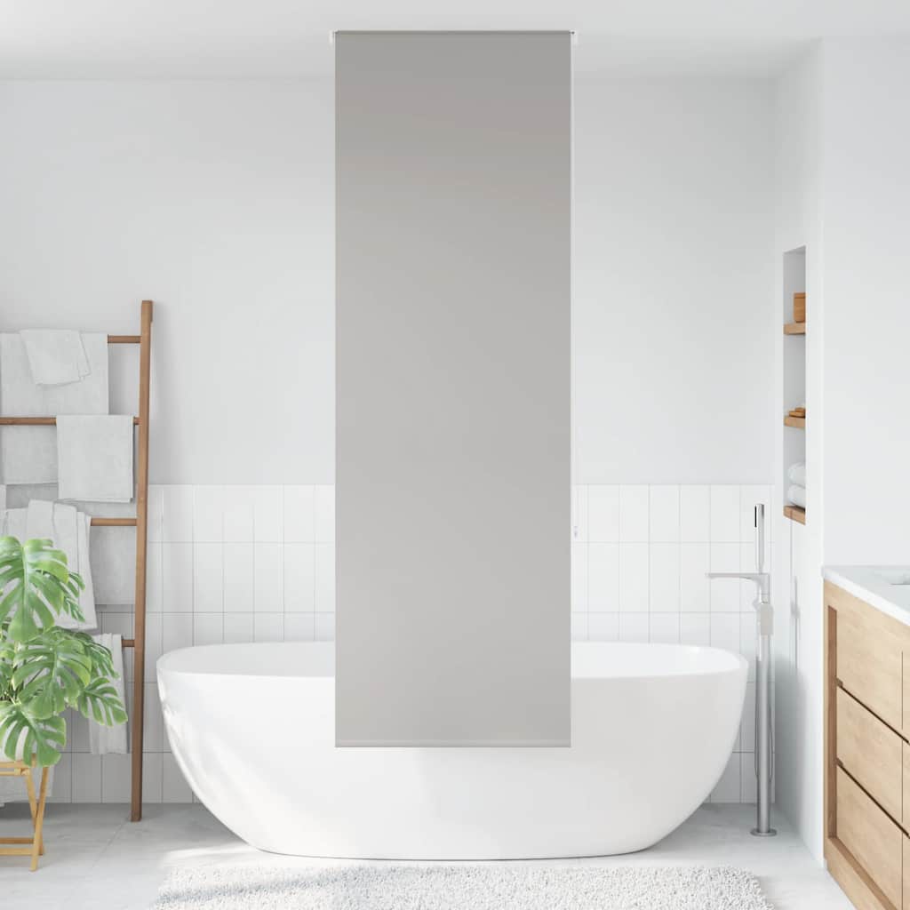 vidaXL Doucherolgordijn 60x240 cm stofbreedte 56 cm
