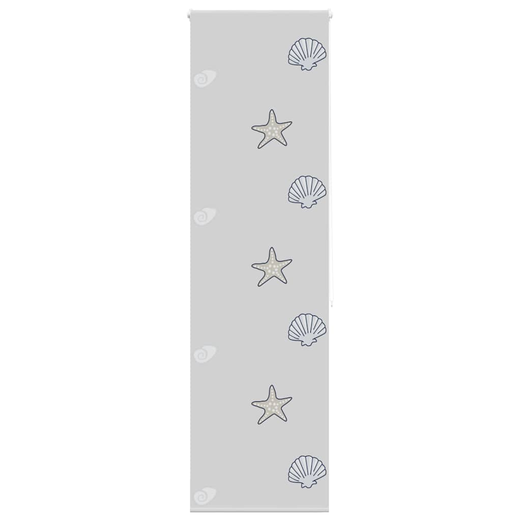 vidaXL Doucherolgordijn 60x240 cm stofbreedte 56 cm