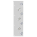vidaXL Doucherolgordijn 60x240 cm stofbreedte 56 cm