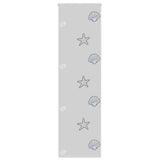 vidaXL Doucherolgordijn 60x240 cm stofbreedte 56 cm