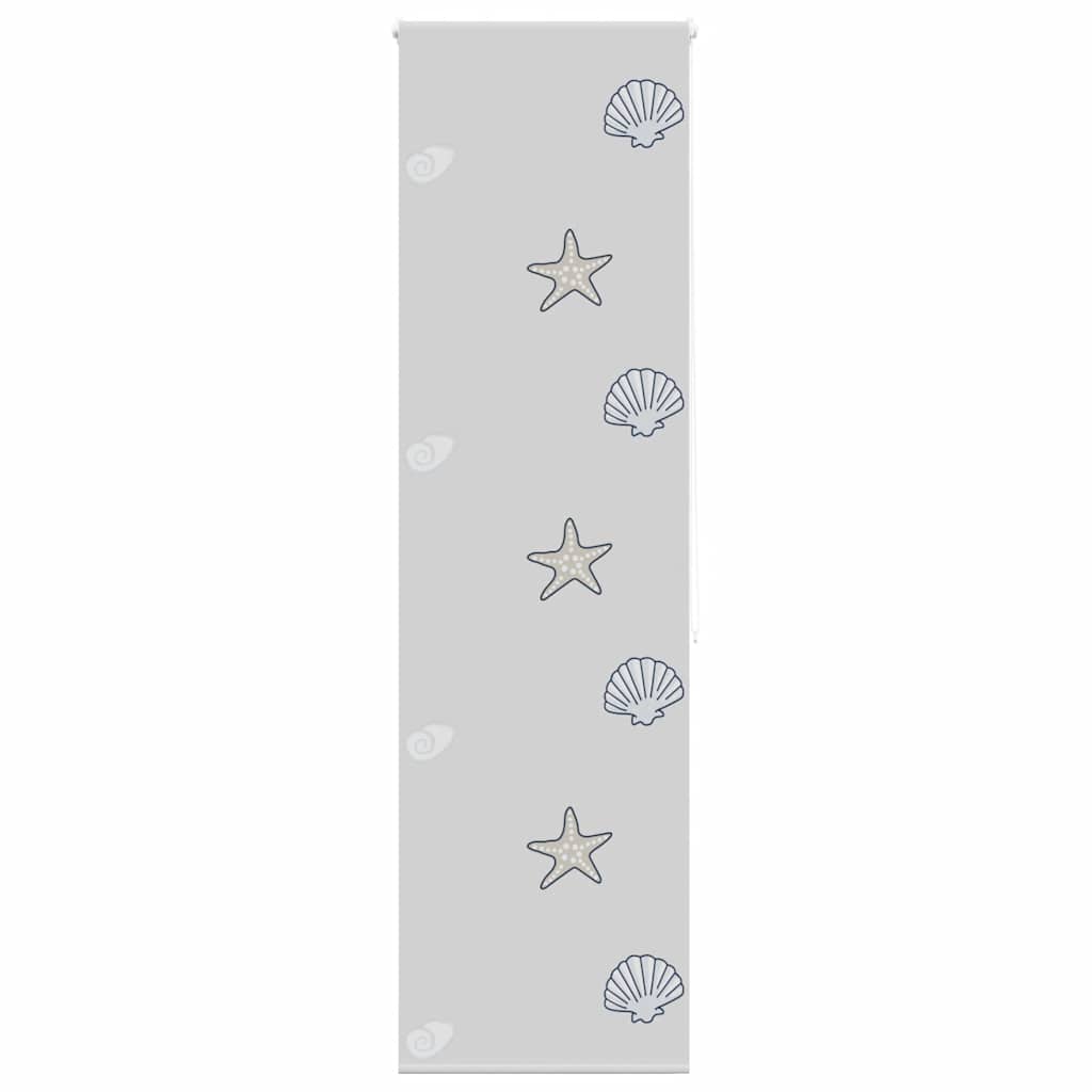 vidaXL Doucherolgordijn 60x240 cm stofbreedte 56 cm