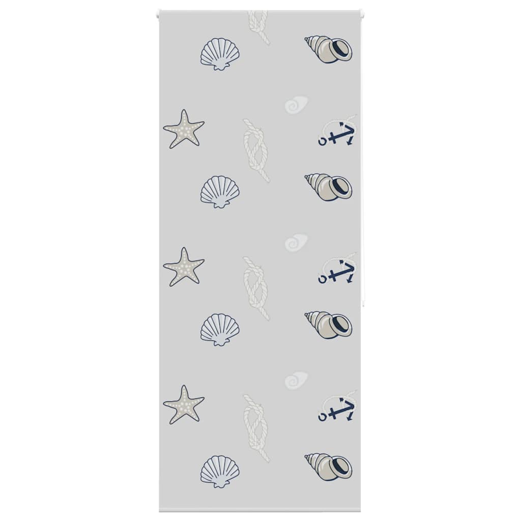 vidaXL Doucherolgordijn 60x240 cm stofbreedte 56 cm