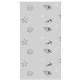 vidaXL Doucherolgordijn 60x240 cm stofbreedte 56 cm