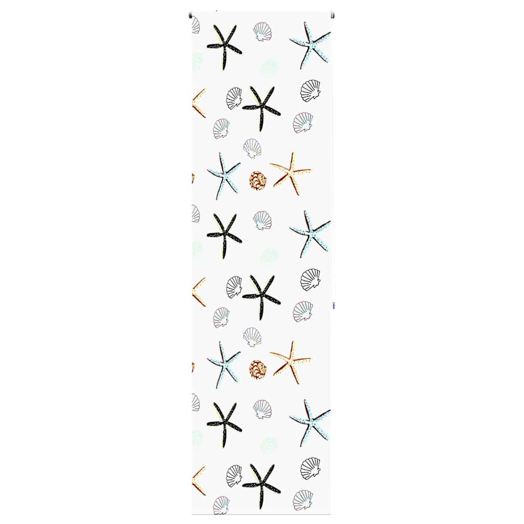 vidaXL Doucherolgordijn 60x240 cm stofbreedte 56 cm