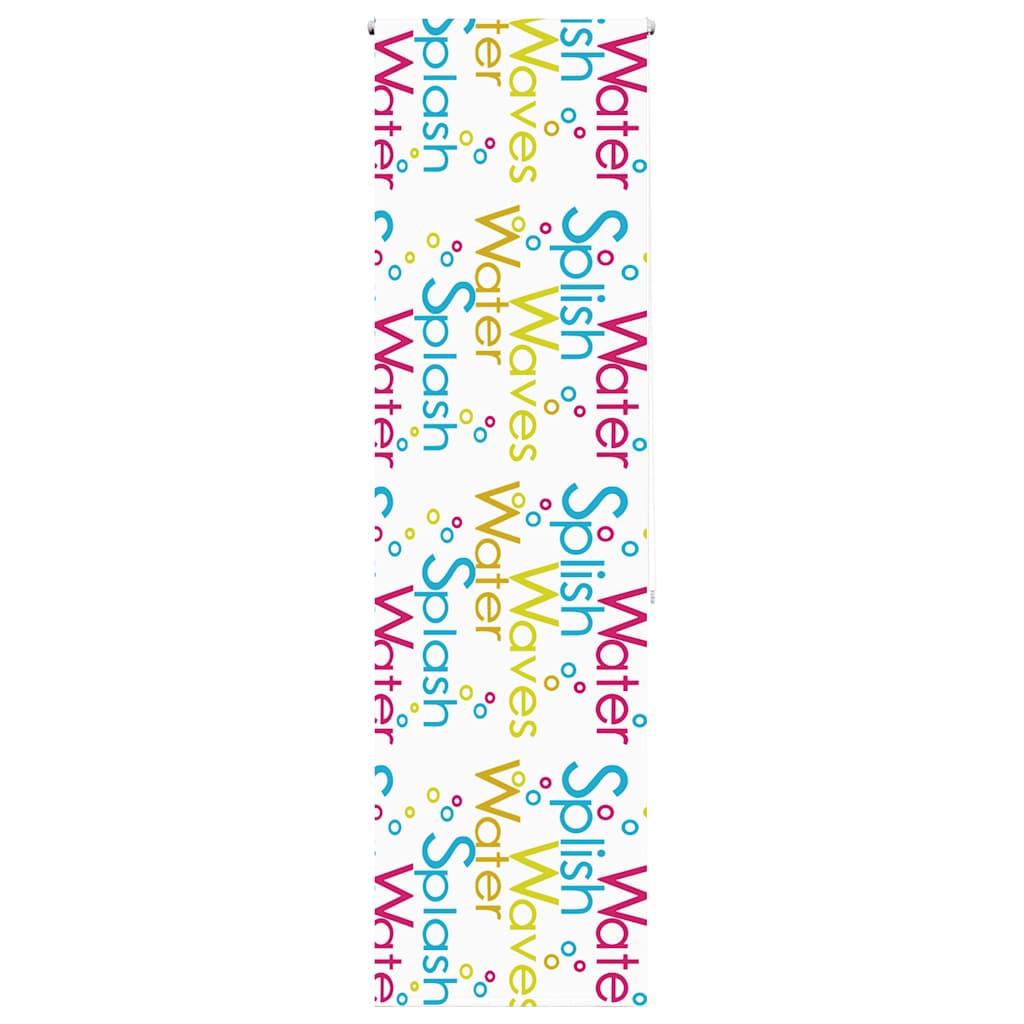 vidaXL Doucherolgordijn 60x240 cm stofbreedte 56 cm