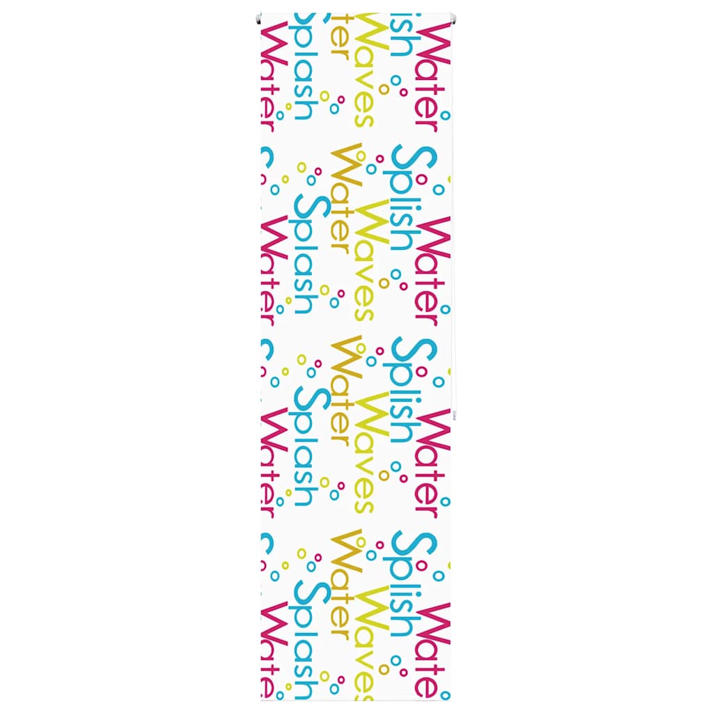 vidaXL Doucherolgordijn 60x240 cm stofbreedte 56 cm
