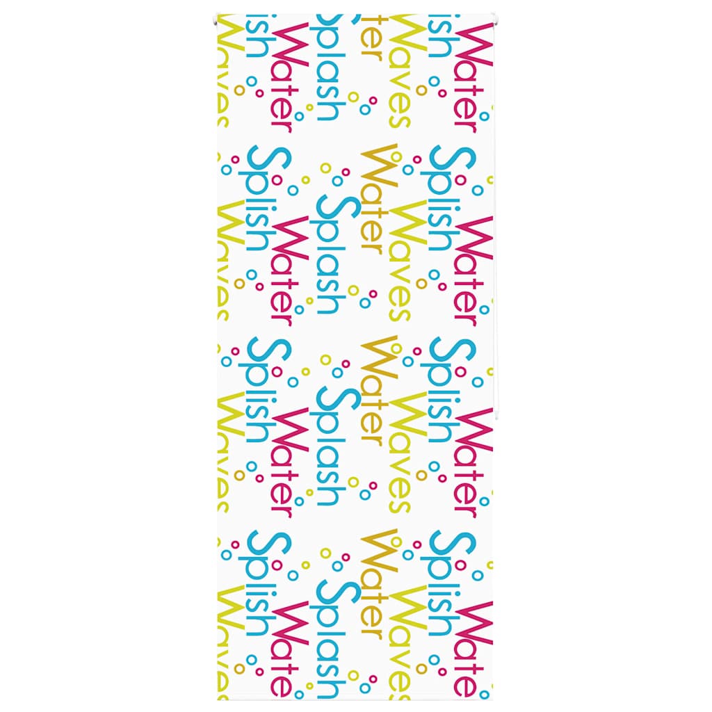 vidaXL Doucherolgordijn 60x240 cm stofbreedte 56 cm