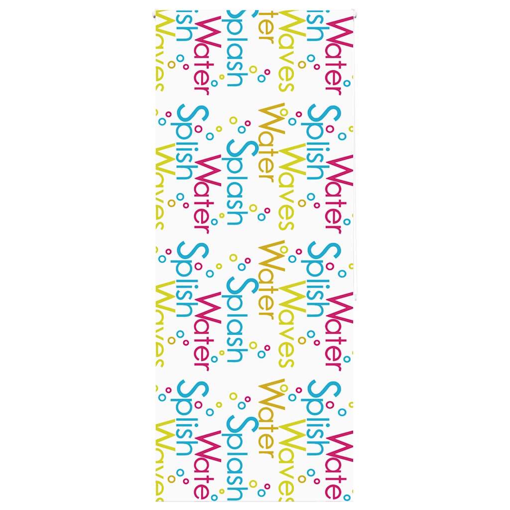 vidaXL Doucherolgordijn 60x240 cm stofbreedte 56 cm