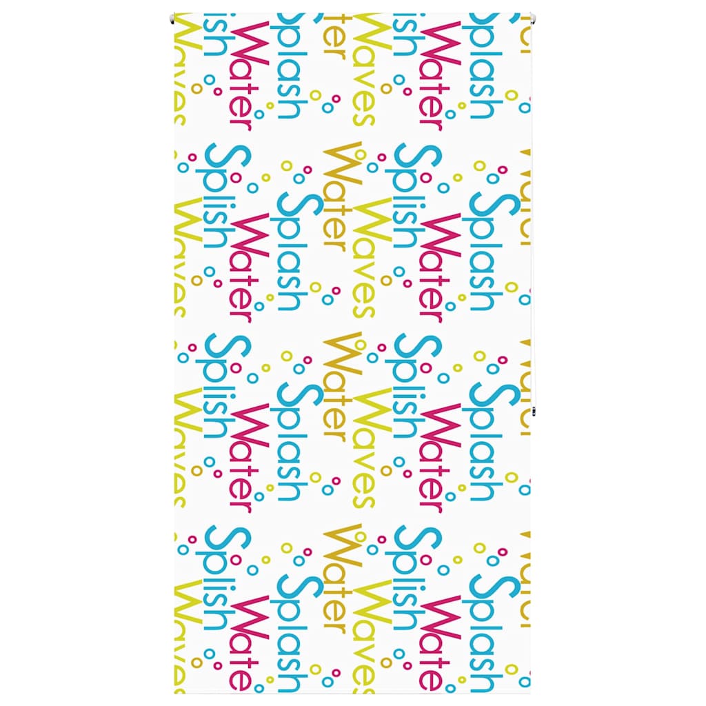 vidaXL Doucherolgordijn 60x240 cm stofbreedte 56 cm