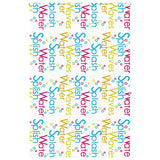 vidaXL Doucherolgordijn 60x240 cm stofbreedte 56 cm