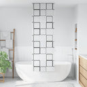 vidaXL Doucherolgordijn 60x240 cm stofbreedte 56 cm