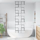 vidaXL Doucherolgordijn 60x240 cm stofbreedte 56 cm