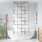 vidaXL Doucherolgordijn 60x240 cm stofbreedte 56 cm
