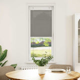 vidaXL Plissé rolgordijn 40x100 cm stofbreedte 39,4 cm antraciet