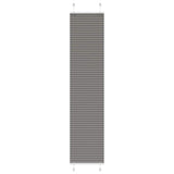 vidaXL Plissé rolgordijn 40x100 cm stofbreedte 39,4 cm antraciet